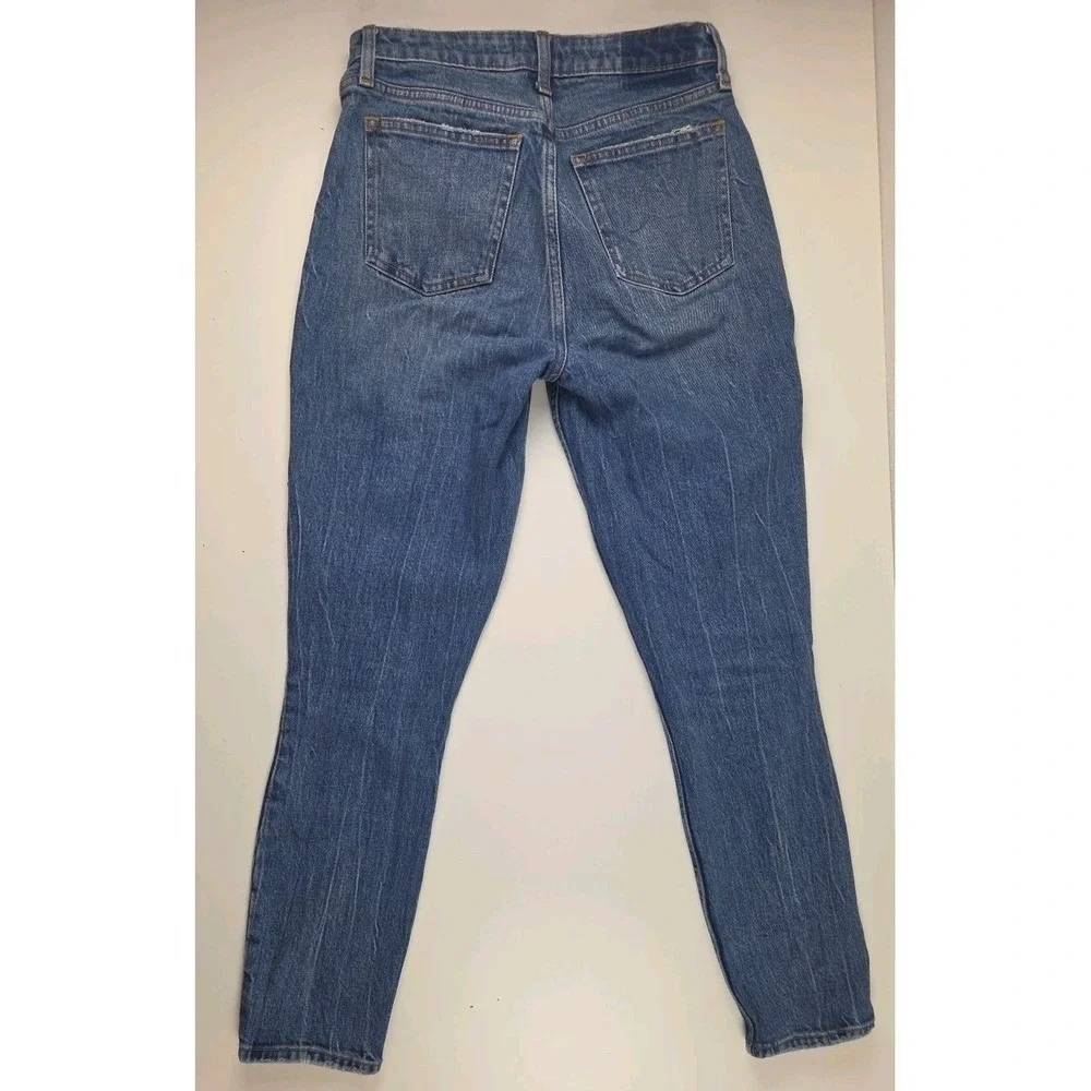 Abercrombie Skinny High‎ Rise Curve Love Jeans 25/0R – Distressed Denim